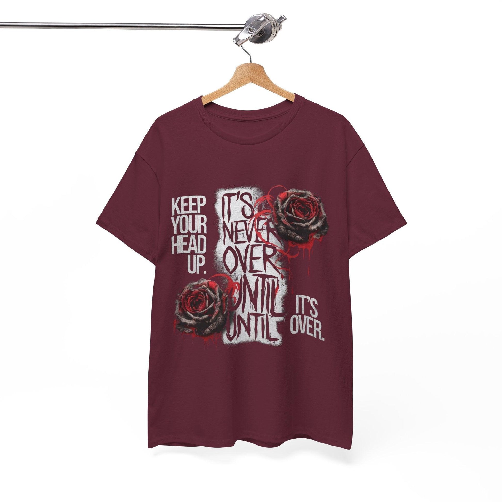 Keep Your Head Up v101 T-Shirt | Motivational Apparel - SosirrealByDesign