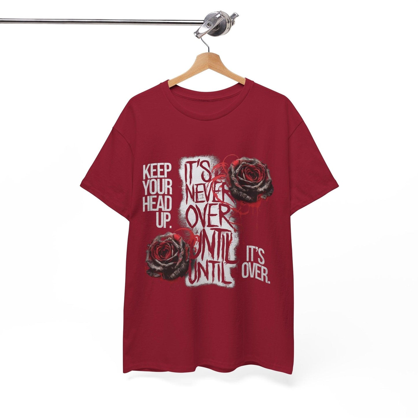 Keep Your Head Up v101 T-Shirt | Motivational Apparel - SosirrealByDesign