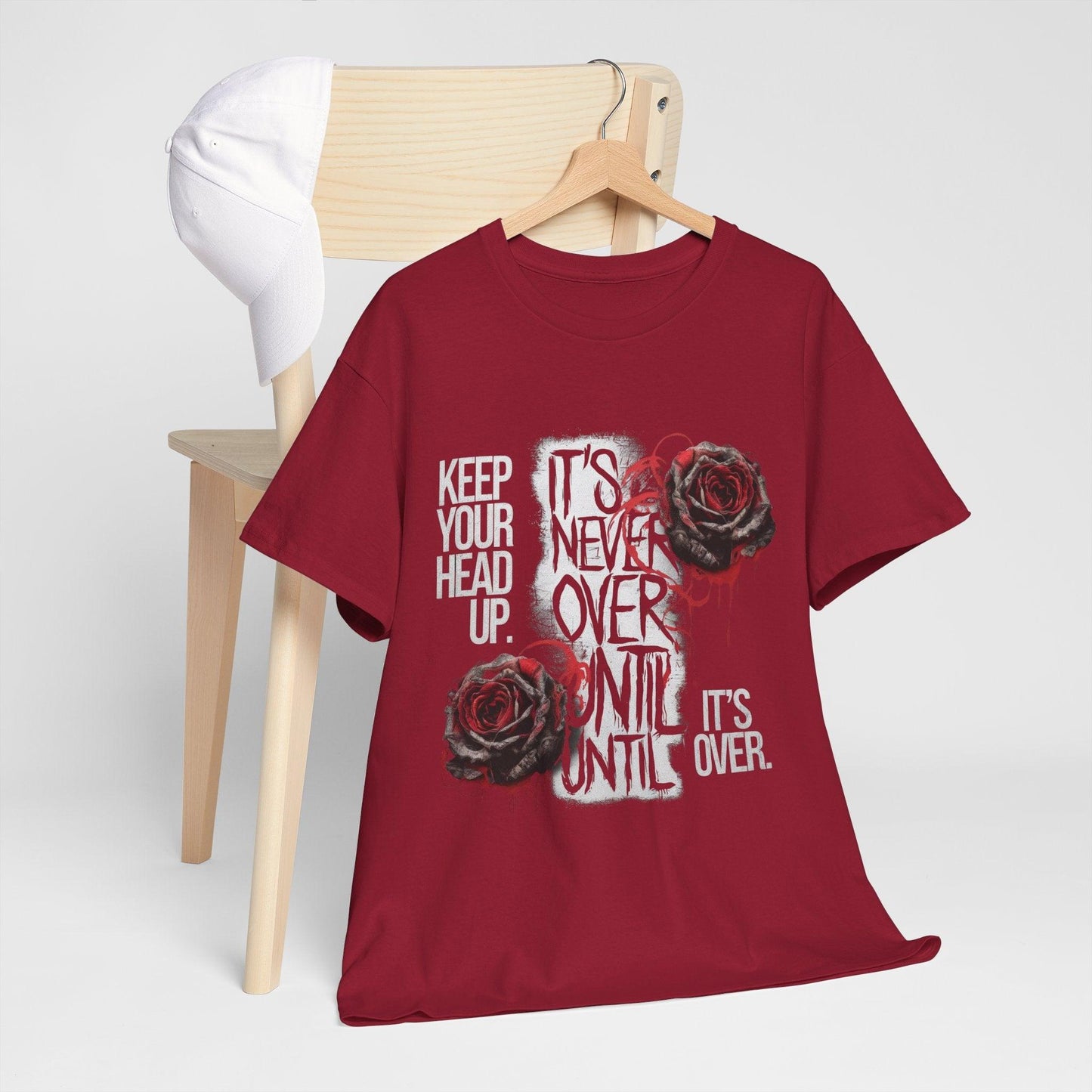 Keep Your Head Up v101 T-Shirt | Motivational Apparel - SosirrealByDesign