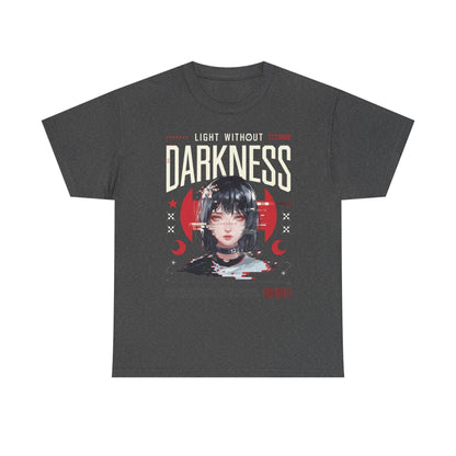 Light Retro Graphic T-shirt - Light Without Darkness Design - SosirrealByDesign