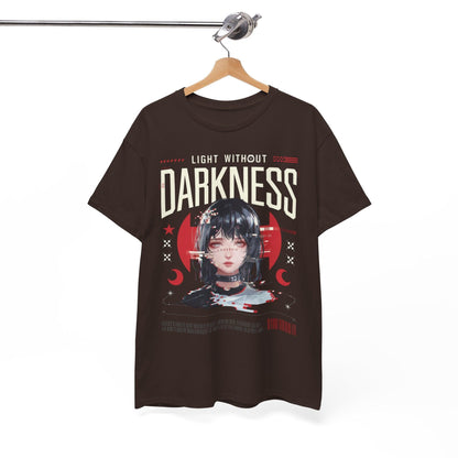 Light Retro Graphic T-shirt - Light Without Darkness Design - SosirrealByDesign