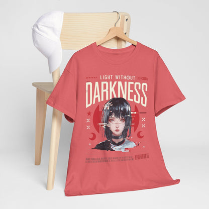 Light Retro Graphic T-shirt - Light Without Darkness Design - SosirrealByDesign