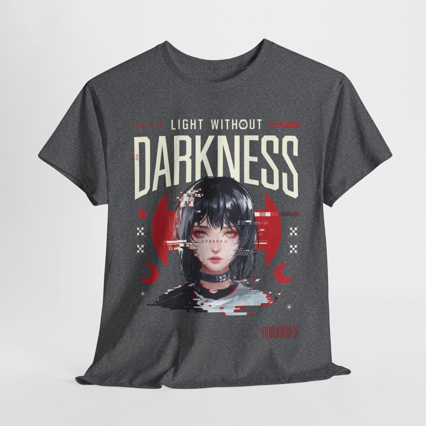 Light Retro Graphic T-shirt - Light Without Darkness Design - SosirrealByDesign