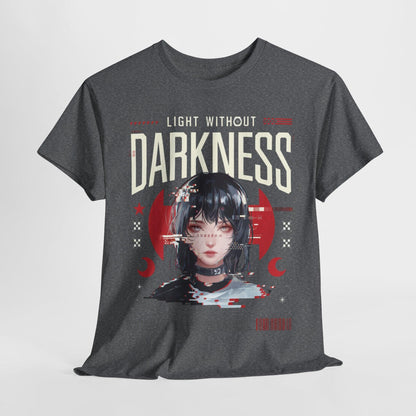 Light Retro Graphic T-shirt - Light Without Darkness Design - SosirrealByDesign