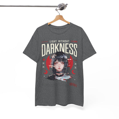 Light Retro Graphic T-shirt - Light Without Darkness Design - SosirrealByDesign