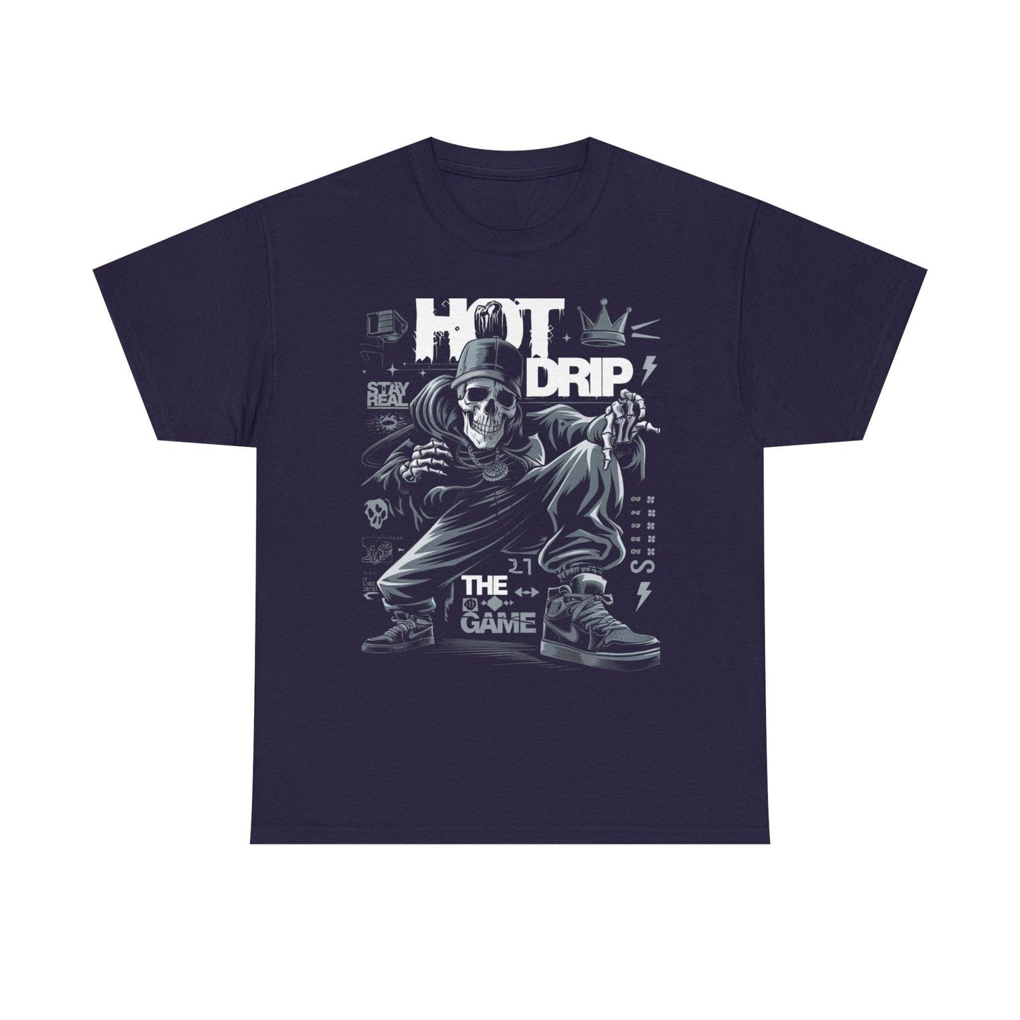 Skelo Drip Graphic Design T-shirt - SosirrealByDesign