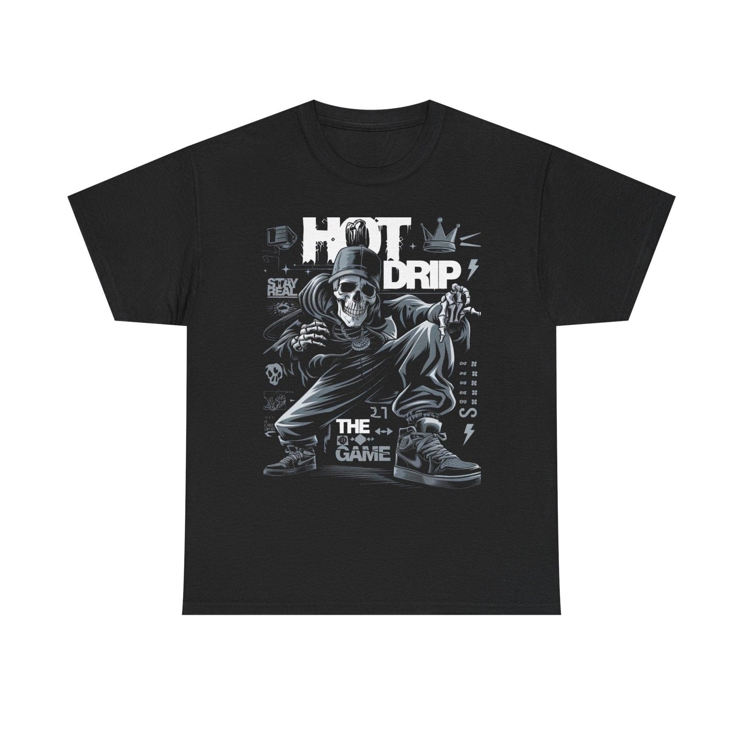 Skelo Drip Graphic Design T-shirt - SosirrealByDesign