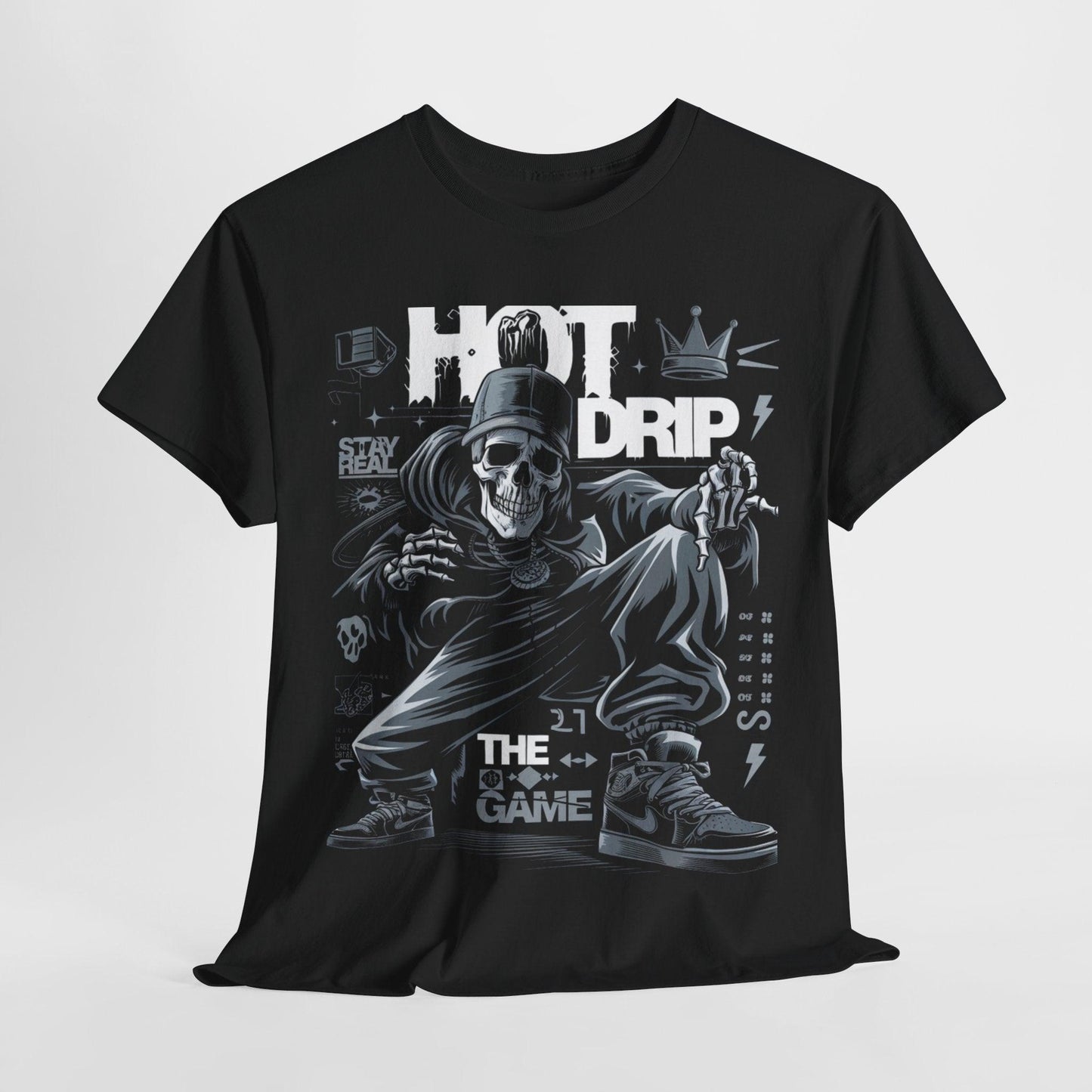 Skelo Drip Graphic Design T-shirt - SosirrealByDesign