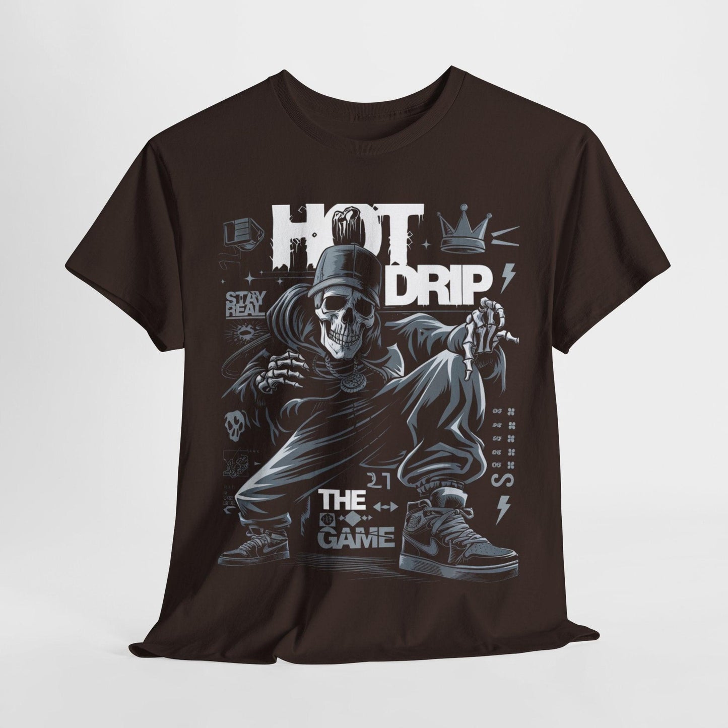 Skelo Drip Graphic Design T-shirt - SosirrealByDesign