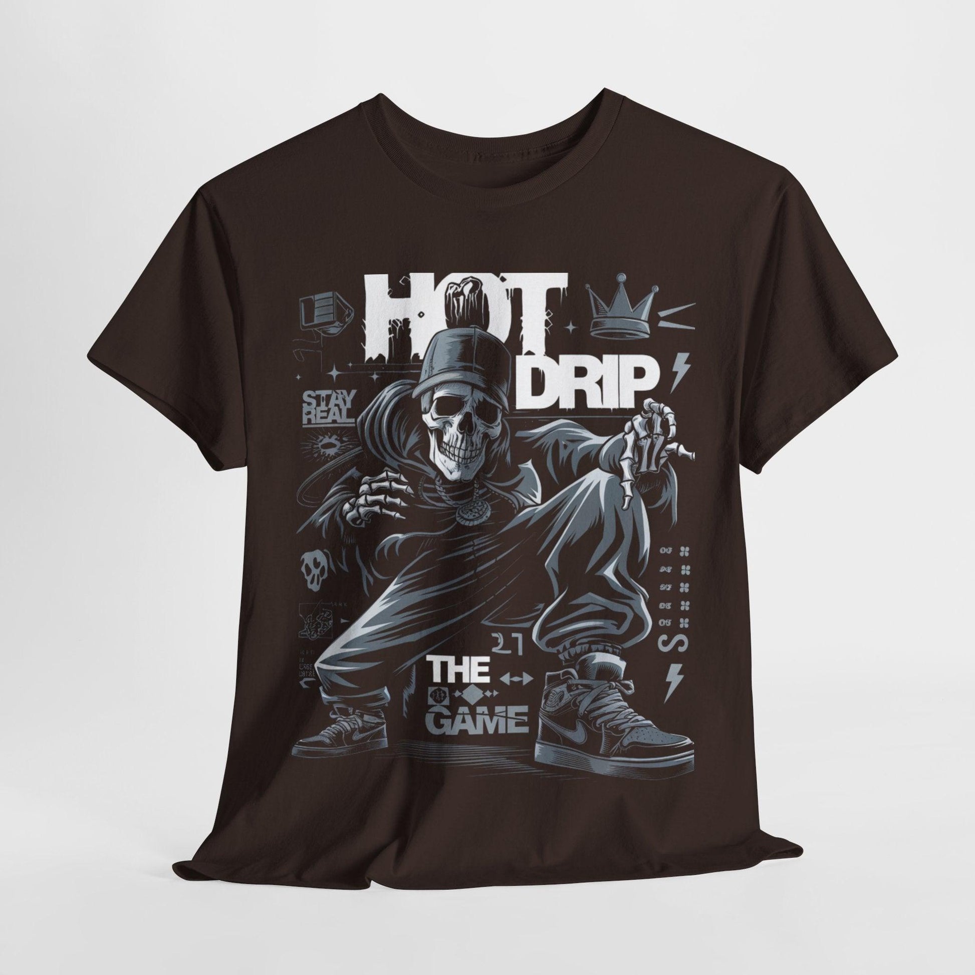 Skelo Drip Graphic Design T-shirt - SosirrealByDesign