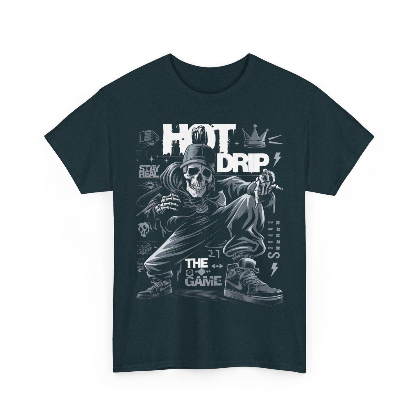 Skelo Drip Graphic Design T-shirt - SosirrealByDesign