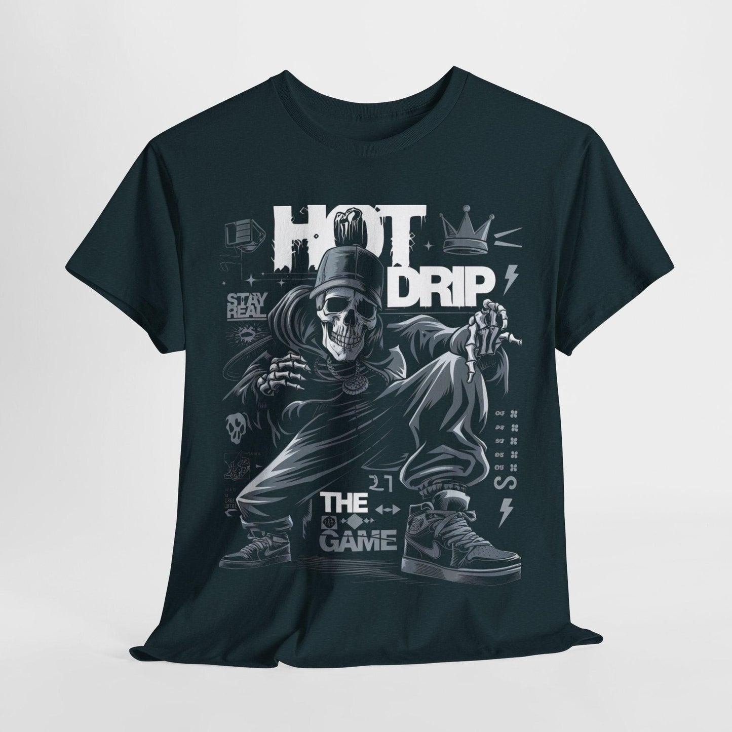 Skelo Drip Graphic Design T-shirt - SosirrealByDesign