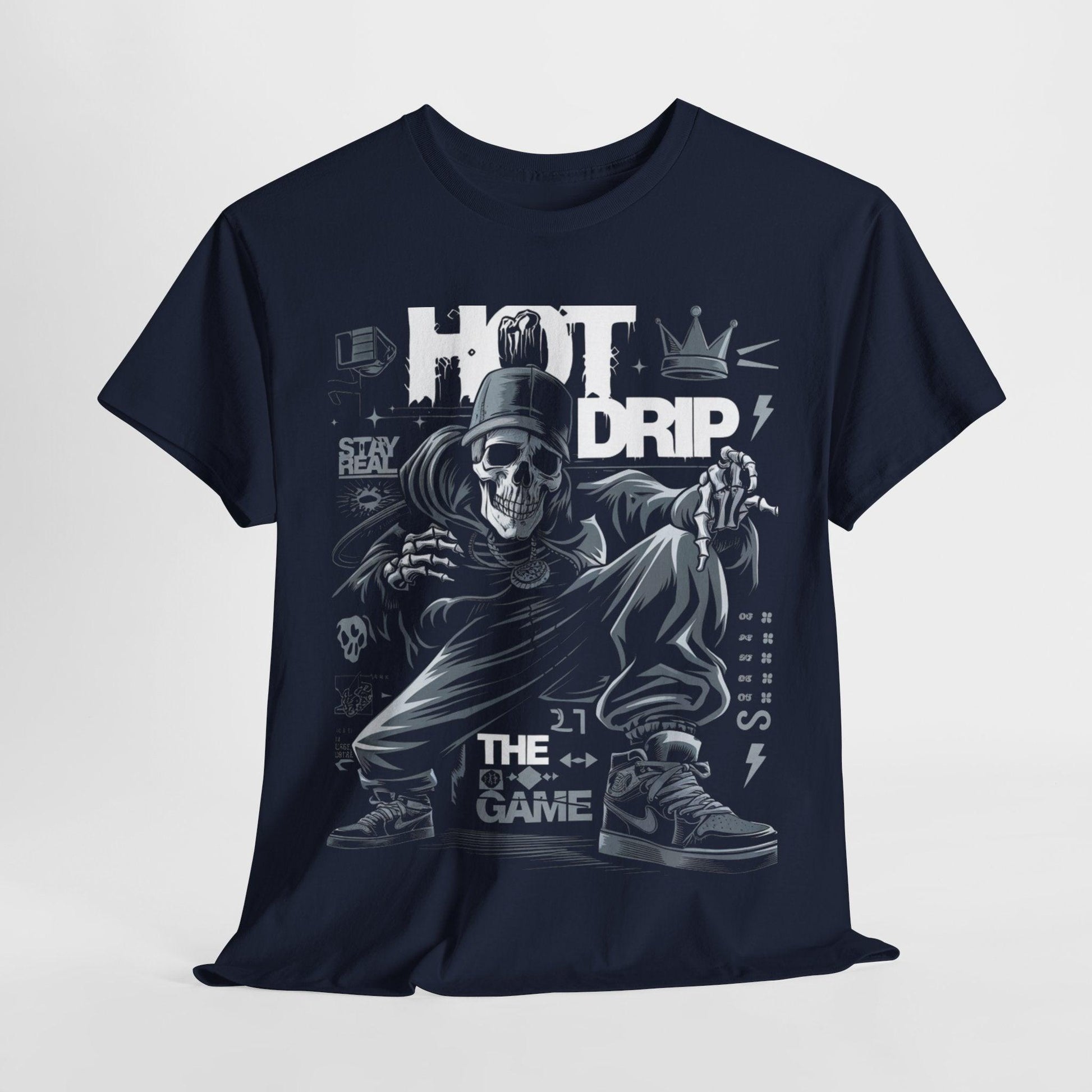 Skelo Drip Graphic Design T-shirt - SosirrealByDesign