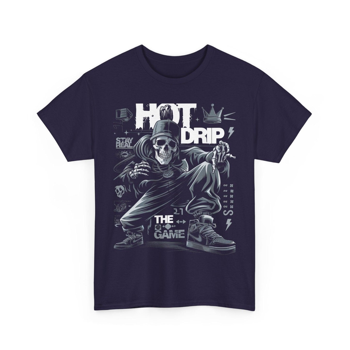 Skelo Drip Graphic Design T-shirt - SosirrealByDesign