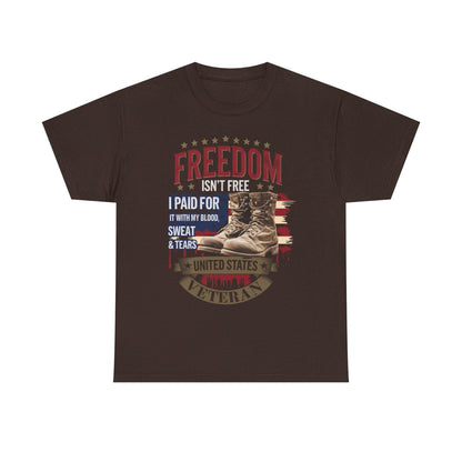 Veteran Tribute - Freedom Isn't Free Memorial Canvas - SosirrealByDesign