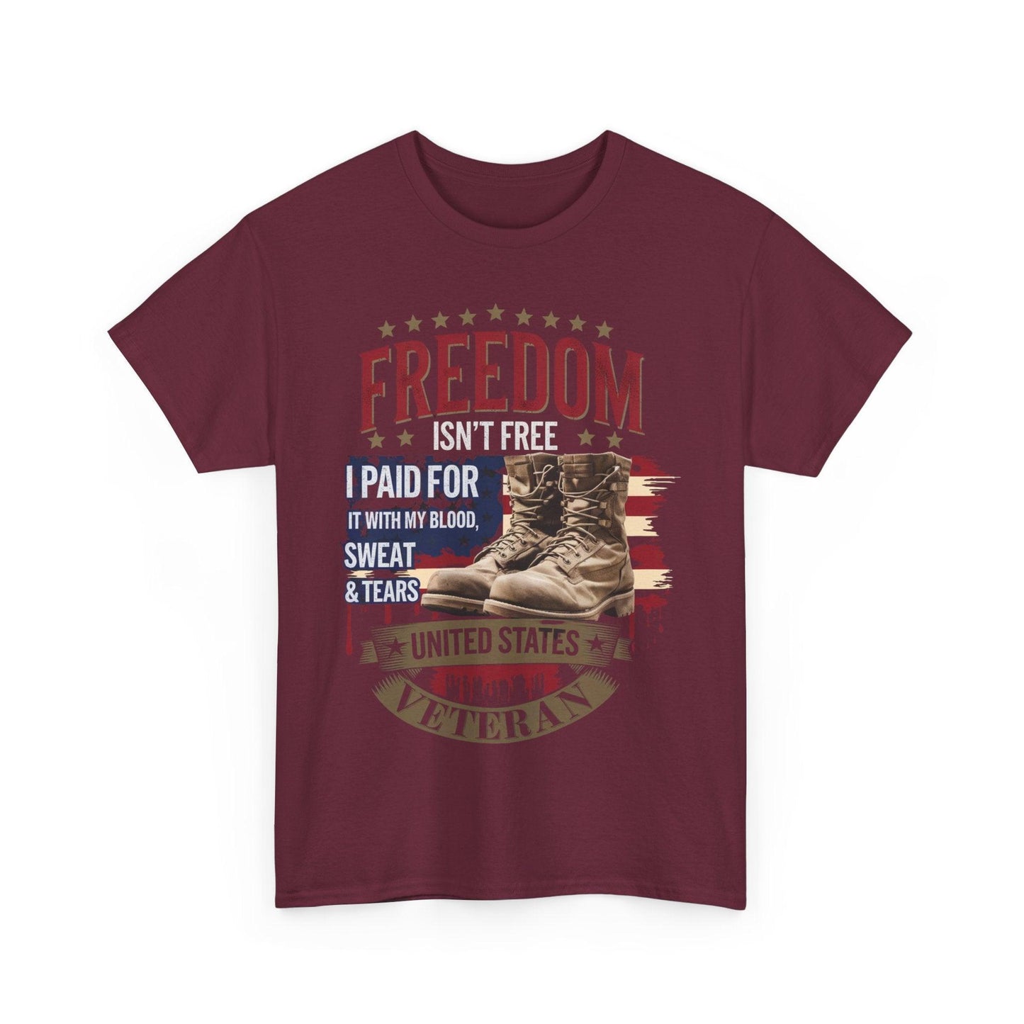 Veteran Tribute - Freedom Isn't Free Memorial Canvas - SosirrealByDesign