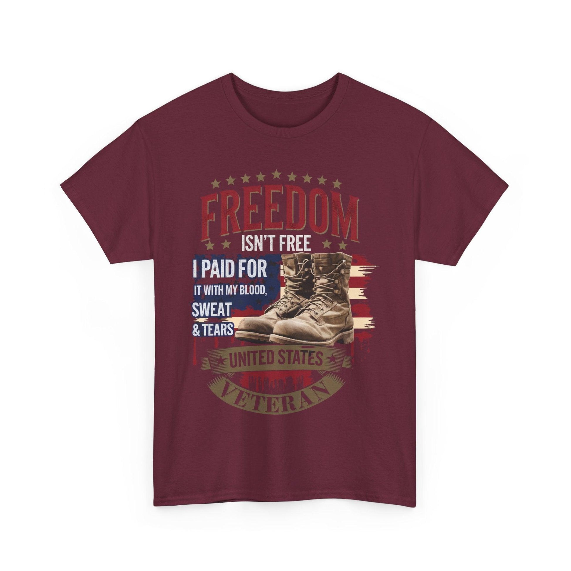 Veteran Tribute - Freedom Isn't Free Memorial Canvas - SosirrealByDesign