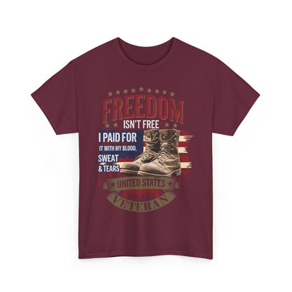 Veteran Tribute - Freedom Isn't Free Memorial Canvas - SosirrealByDesign