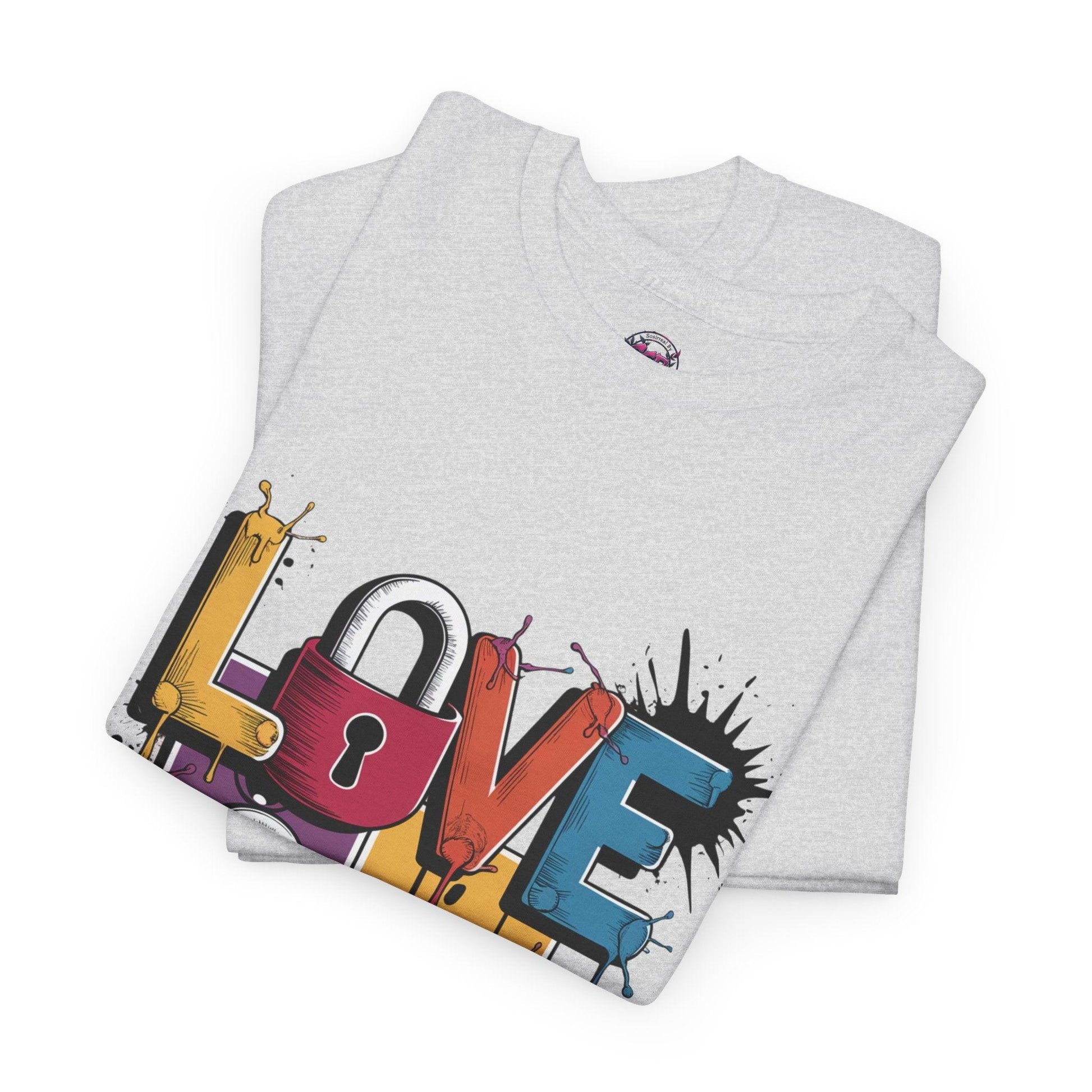 Colorful Love Locks - Trendy Streetwear - SosirrealByDesign
