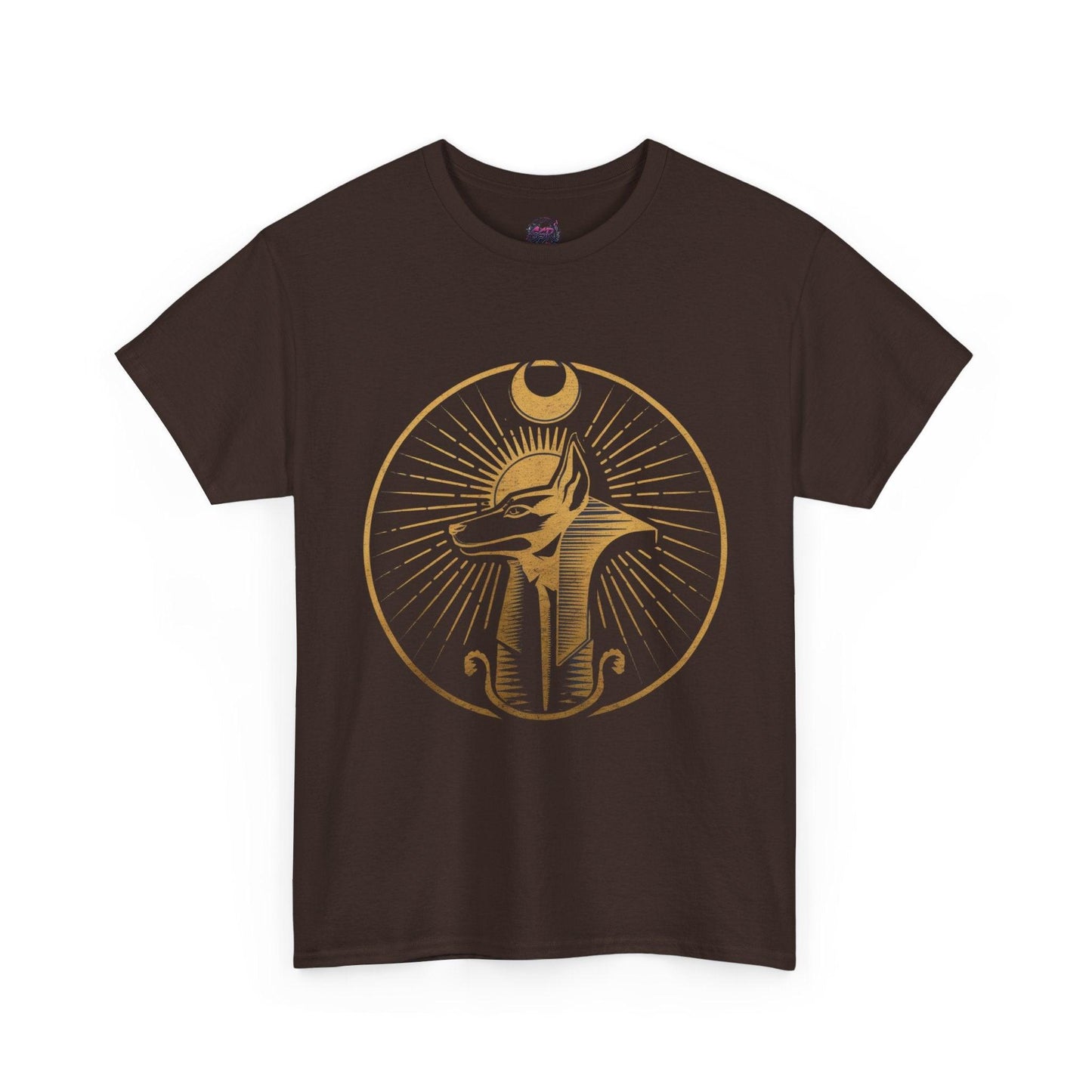 Anubis Moon Design T-shirt - Egyptian Mythology Art - SosirrealByDesign