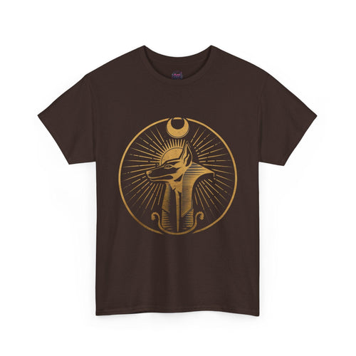 Anubis Moon Design T-shirt - Egyptian Mythology Art - SosirrealByDesign