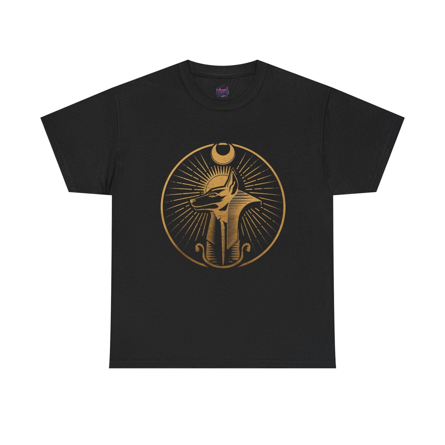 Anubis Moon Design T-shirt - Egyptian Mythology Art - SosirrealByDesign