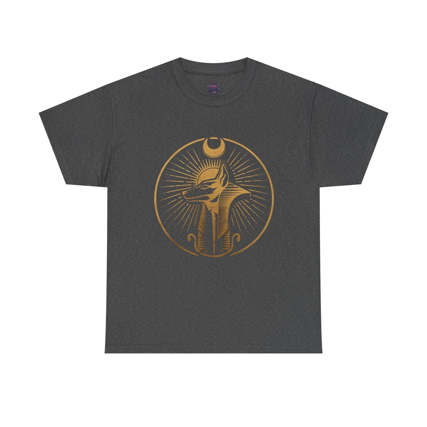 Anubis Moon Design T-shirt - Egyptian Mythology Art - SosirrealByDesign