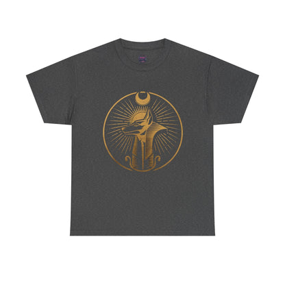 Anubis Moon Design T-shirt - Egyptian Mythology Art - SosirrealByDesign
