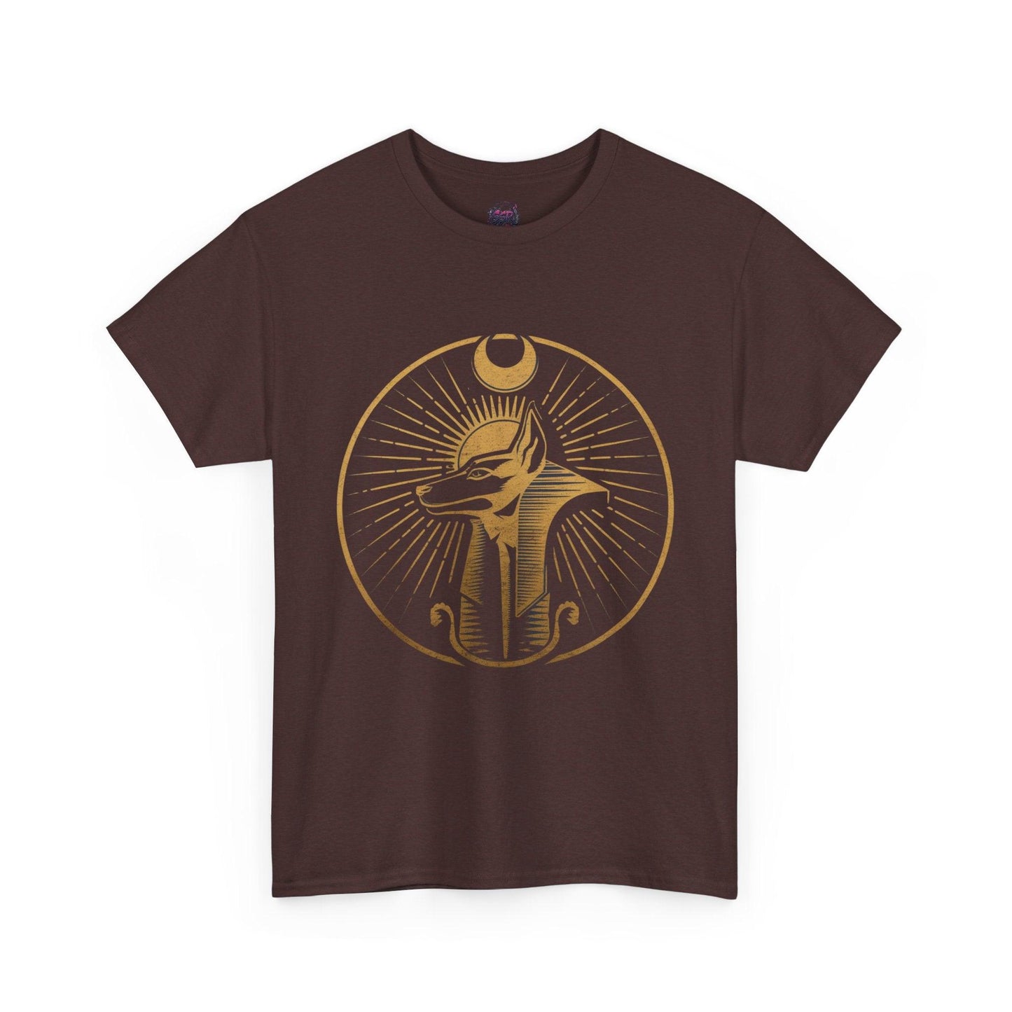 Anubis Moon Design T-shirt - Egyptian Mythology Art - SosirrealByDesign