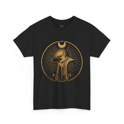 Anubis Moon Design T-shirt - Egyptian Mythology Art - SosirrealByDesign