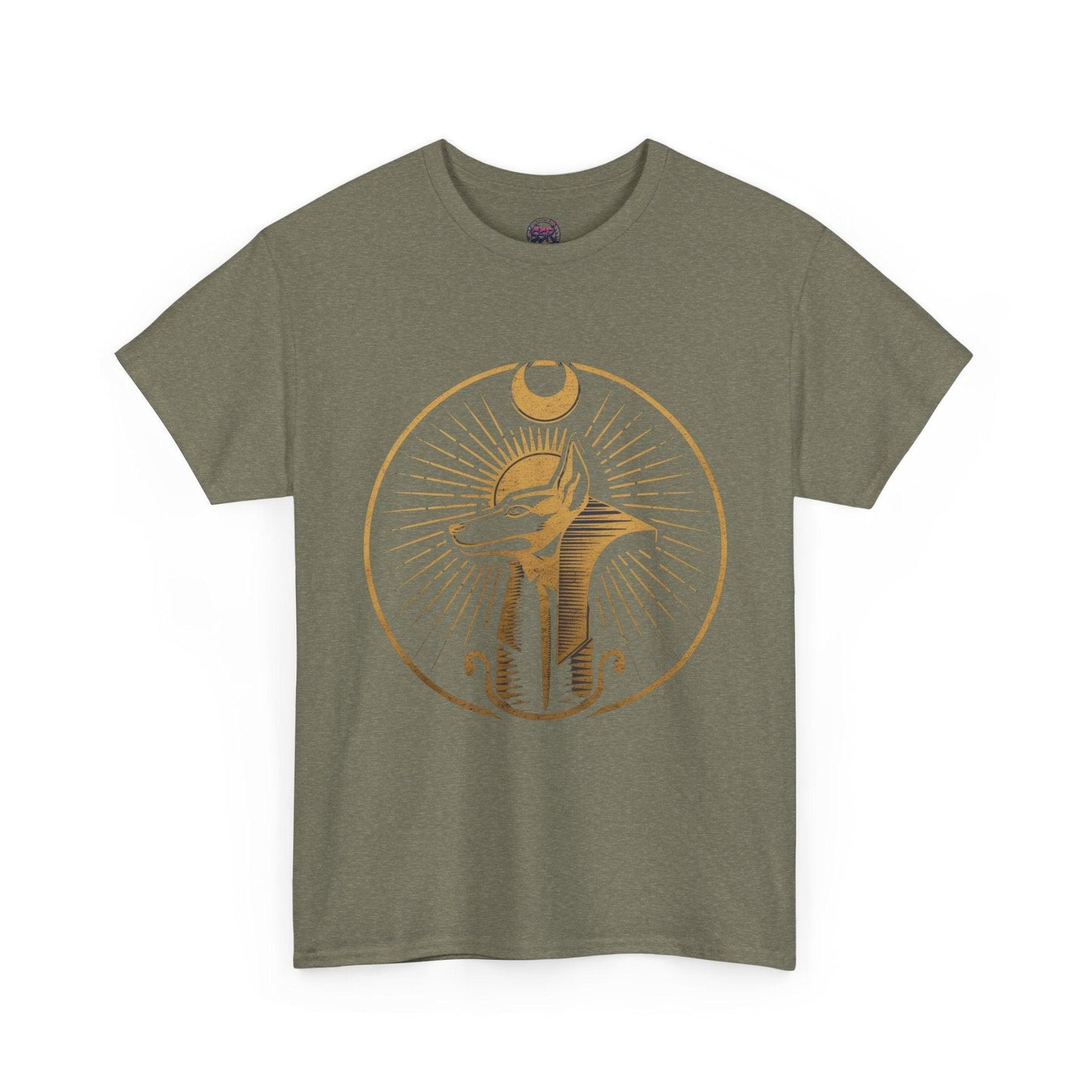 Anubis Moon Design T-shirt - Egyptian Mythology Art - SosirrealByDesign