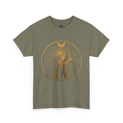Anubis Moon Design T-shirt - Egyptian Mythology Art - SosirrealByDesign