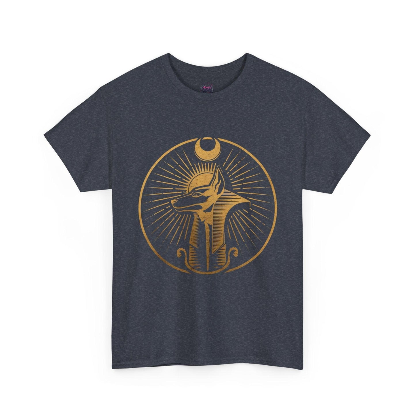 Anubis Moon Design T-shirt - Egyptian Mythology Art - SosirrealByDesign