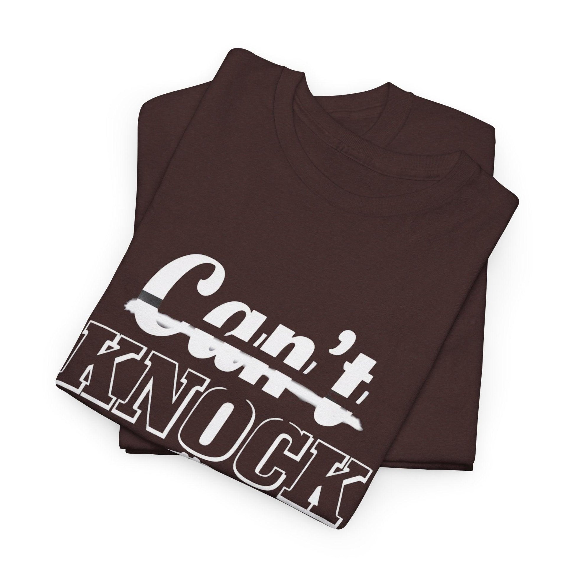 Can't Knock The Hustle Tee - Unisex T-Shirt for Entrepreneurs and Go-Getters - SosirrealByDesign