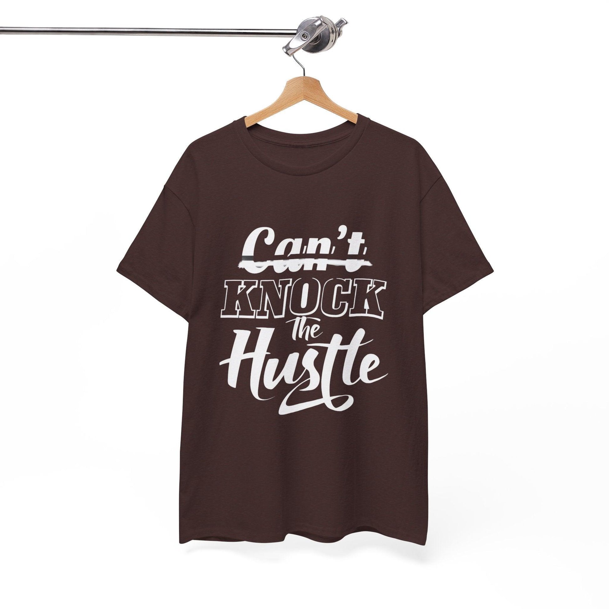 Can't Knock The Hustle Tee - Unisex T-Shirt for Entrepreneurs and Go-Getters - SosirrealByDesign