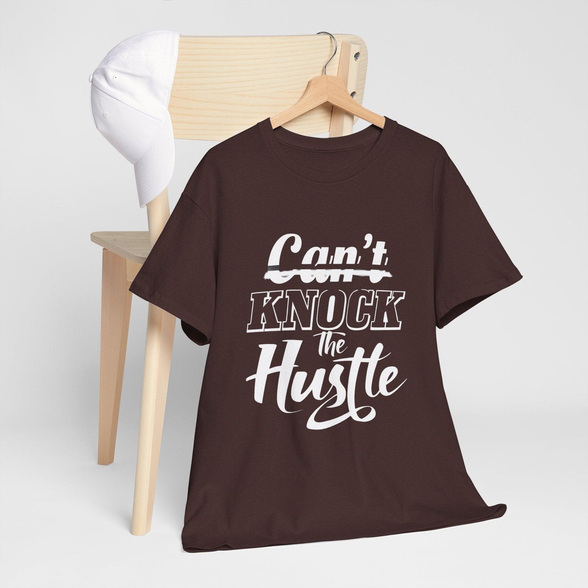 Can't Knock The Hustle Tee - Unisex T-Shirt for Entrepreneurs and Go-Getters - SosirrealByDesign
