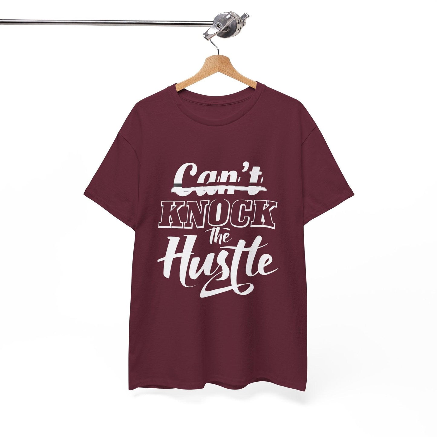 Can't Knock The Hustle Tee - Unisex T-Shirt for Entrepreneurs and Go-Getters - SosirrealByDesign