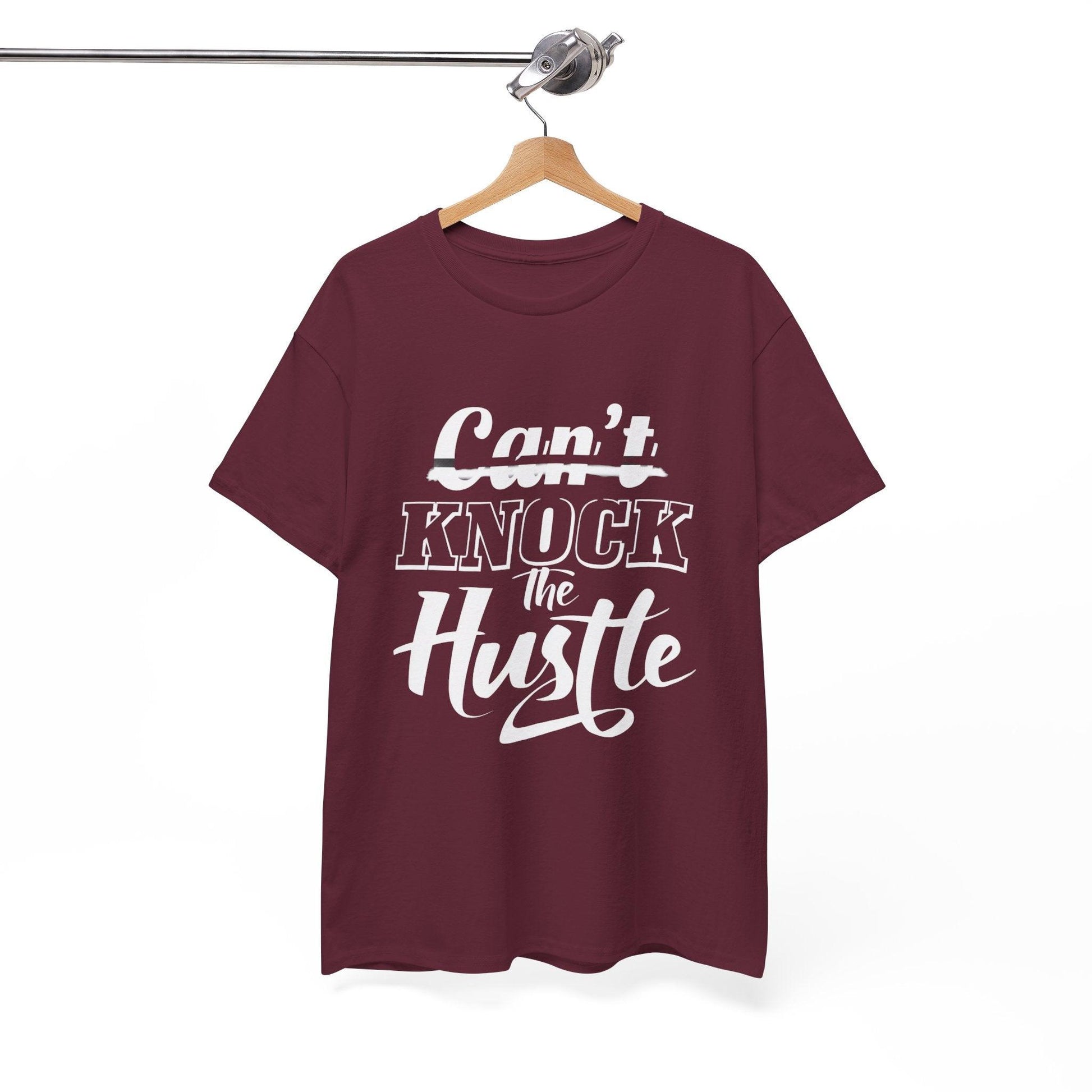 Can't Knock The Hustle Tee - Unisex T-Shirt for Entrepreneurs and Go-Getters - SosirrealByDesign