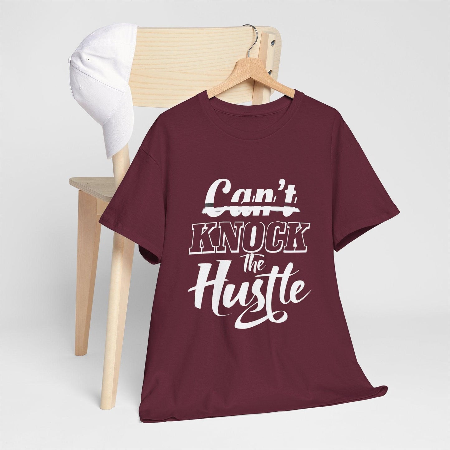Can't Knock The Hustle Tee - Unisex T-Shirt for Entrepreneurs and Go-Getters - SosirrealByDesign