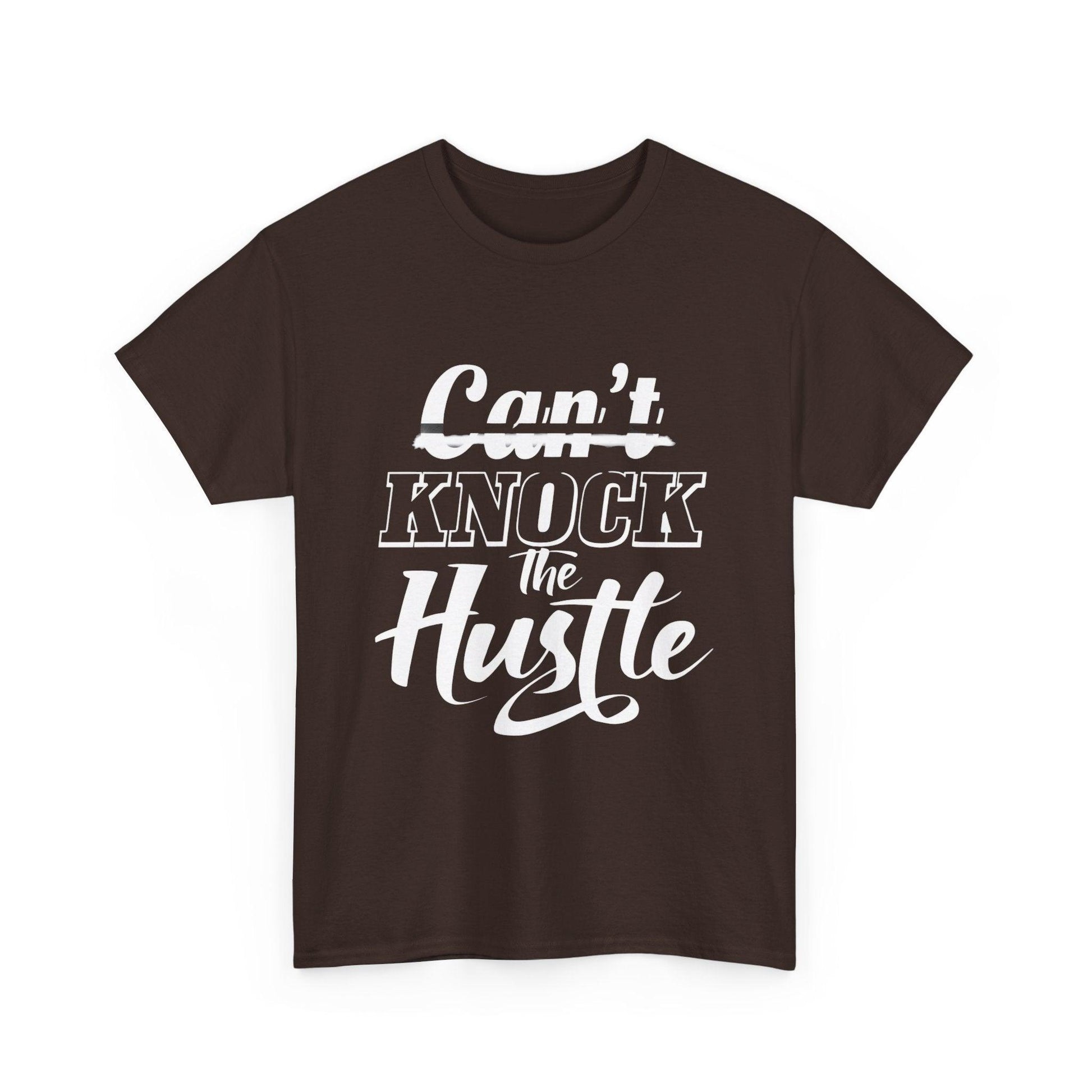 Can't Knock The Hustle Tee - Unisex T-Shirt for Entrepreneurs and Go-Getters - SosirrealByDesign