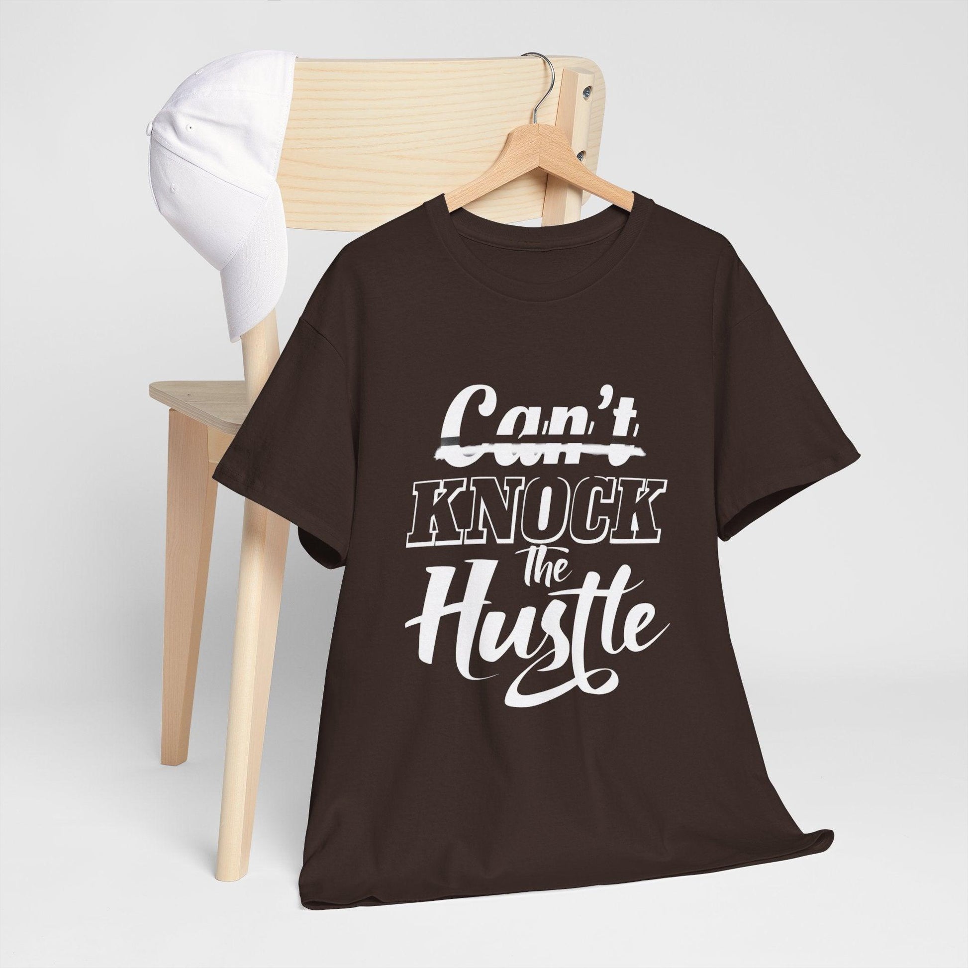Can't Knock The Hustle Tee - Unisex T-Shirt for Entrepreneurs and Go-Getters - SosirrealByDesign