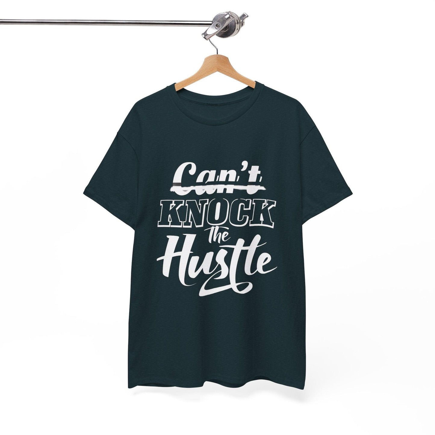 Can't Knock The Hustle Tee - Unisex T-Shirt for Entrepreneurs and Go-Getters - SosirrealByDesign