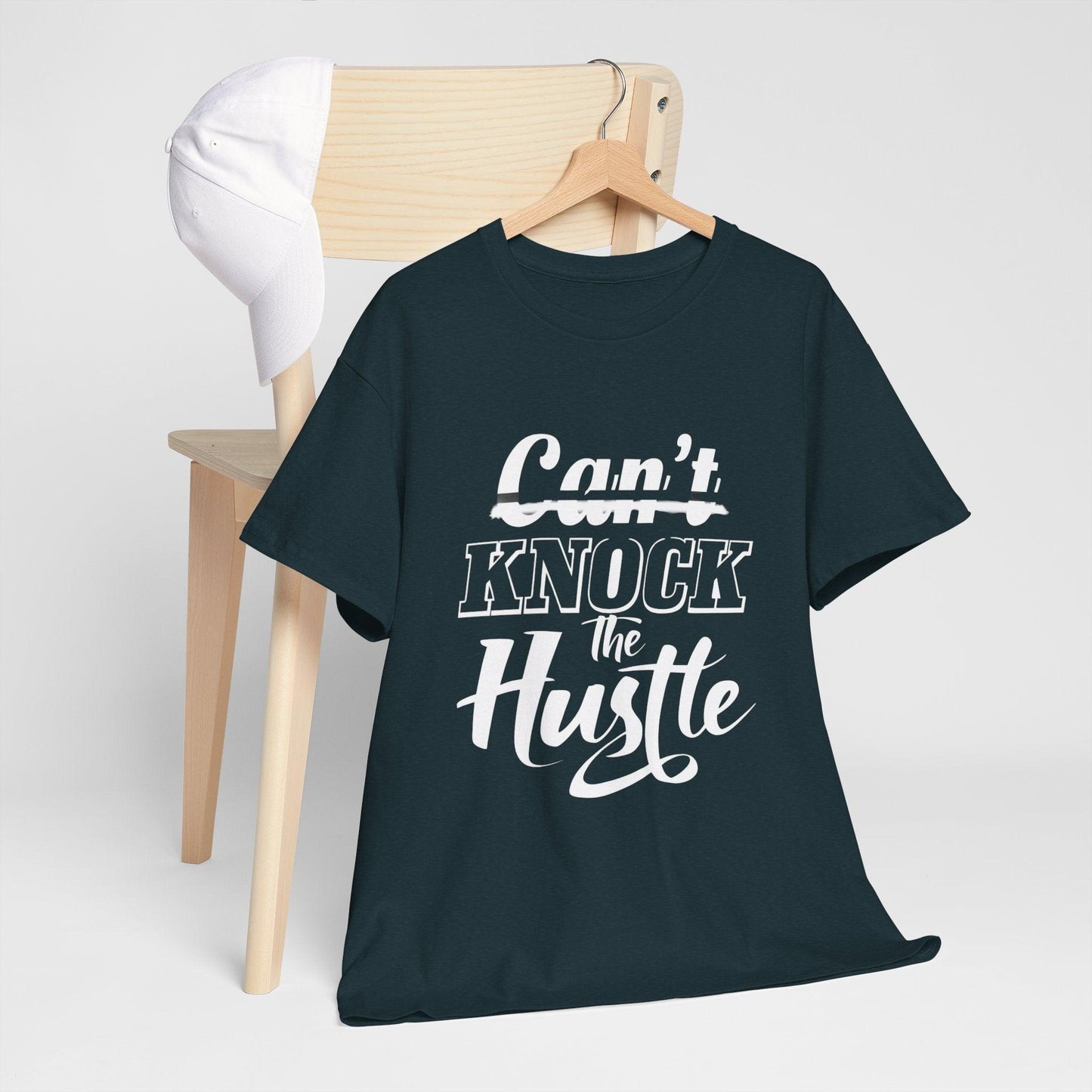 Can't Knock The Hustle Tee - Unisex T-Shirt for Entrepreneurs and Go-Getters - SosirrealByDesign