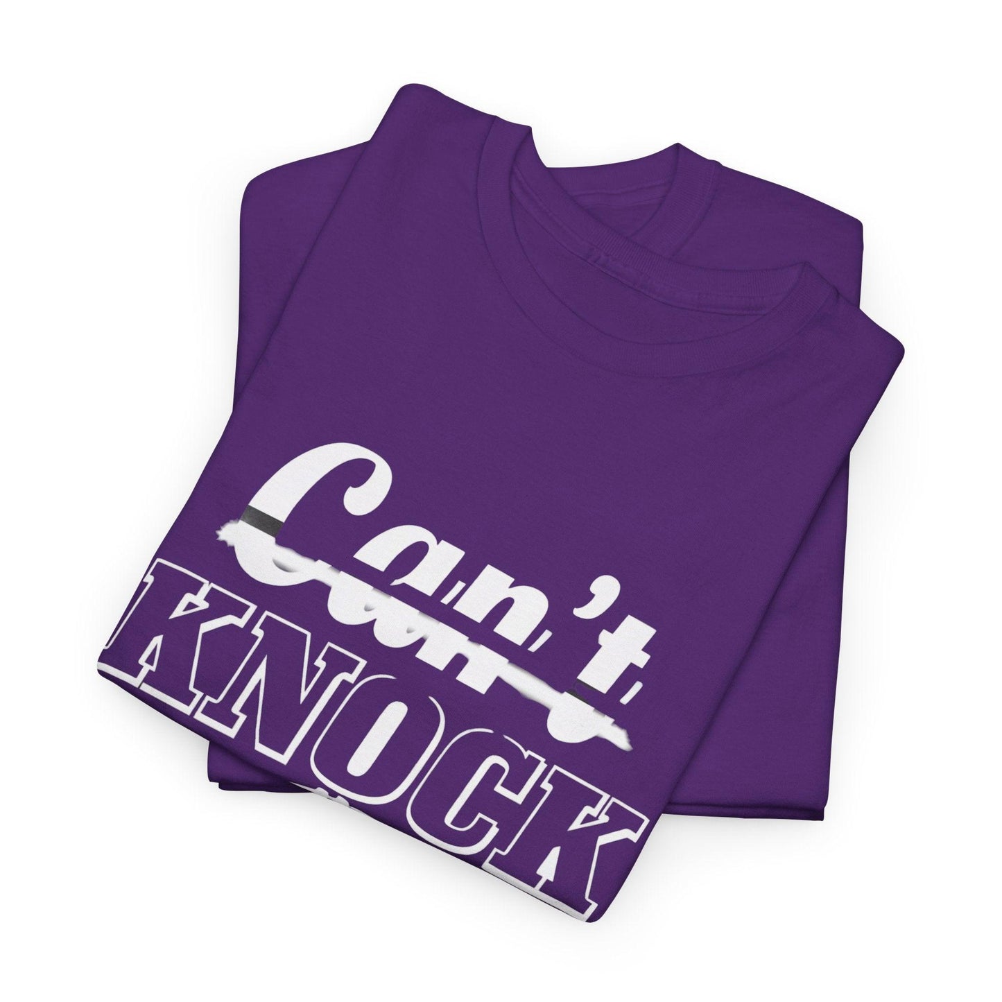 Can't Knock The Hustle Tee - Unisex T-Shirt for Entrepreneurs and Go-Getters - SosirrealByDesign