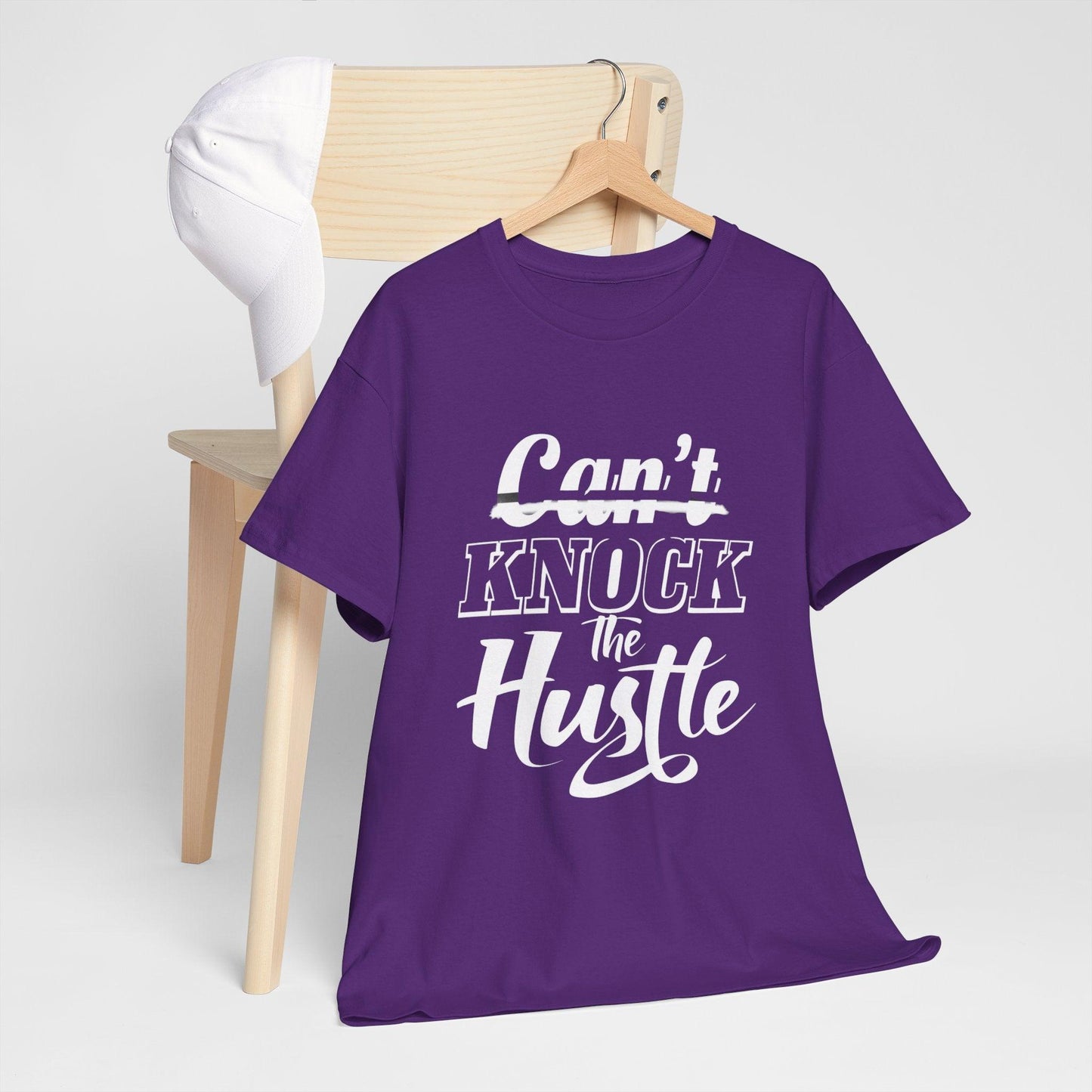 Can't Knock The Hustle Tee - Unisex T-Shirt for Entrepreneurs and Go-Getters - SosirrealByDesign