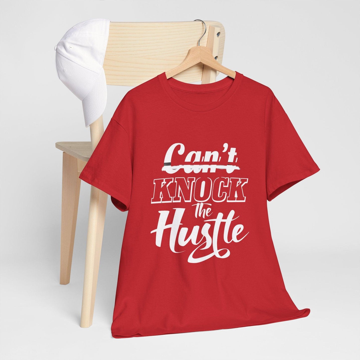 Can't Knock The Hustle Tee - Unisex T-Shirt for Entrepreneurs and Go-Getters - SosirrealByDesign