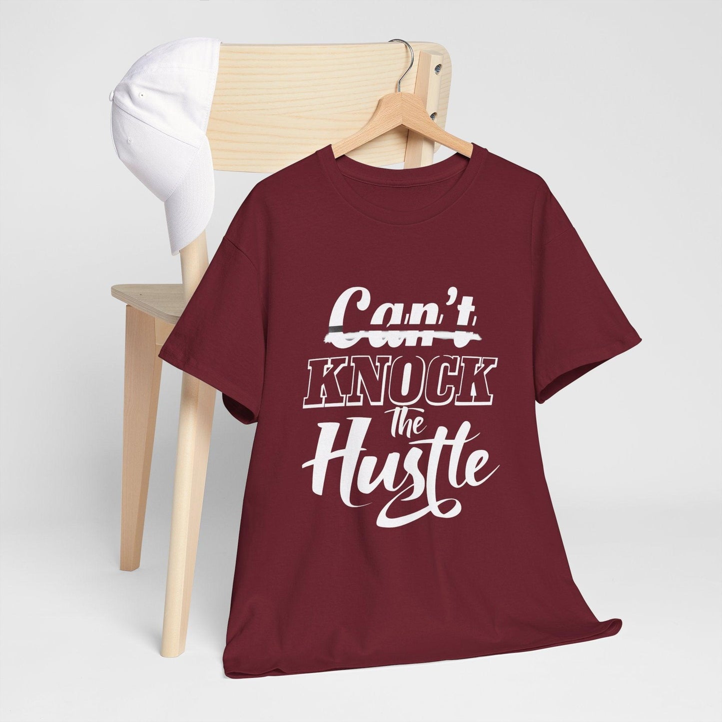Can't Knock The Hustle Tee - Unisex T-Shirt for Entrepreneurs and Go-Getters - SosirrealByDesign