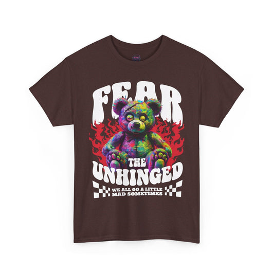 Fear the Unhinged Graphic Tee - Edgy Style Lovers - SosirrealByDesign