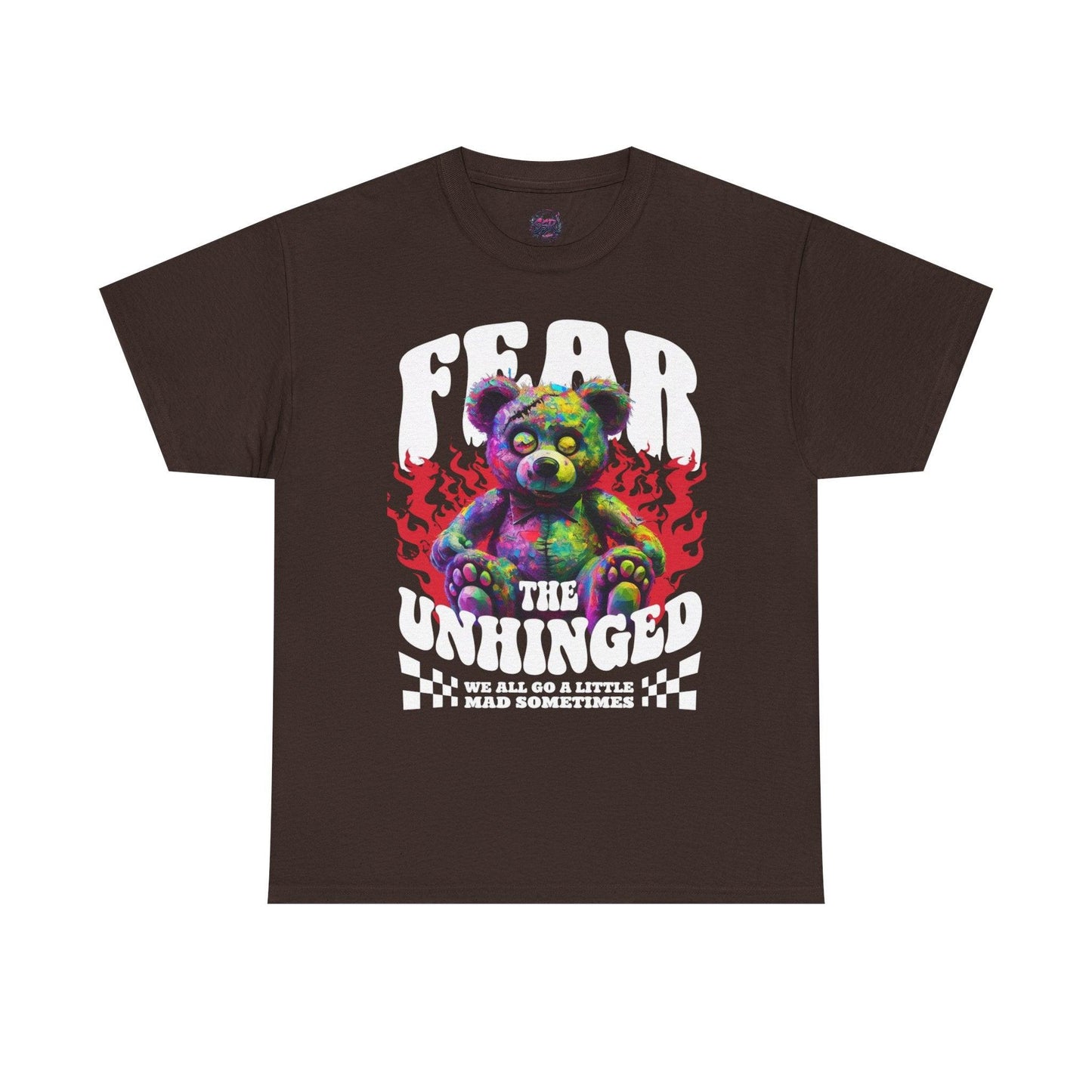 Fear the Unhinged Graphic Tee - Edgy Style Lovers - SosirrealByDesign