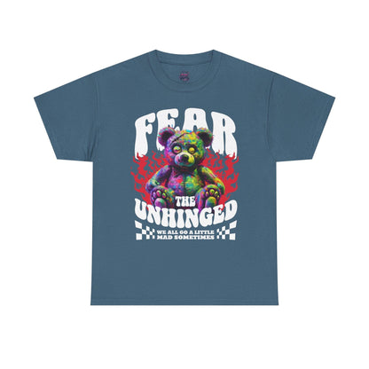 Fear the Unhinged Graphic Tee - Edgy Style Lovers - SosirrealByDesign